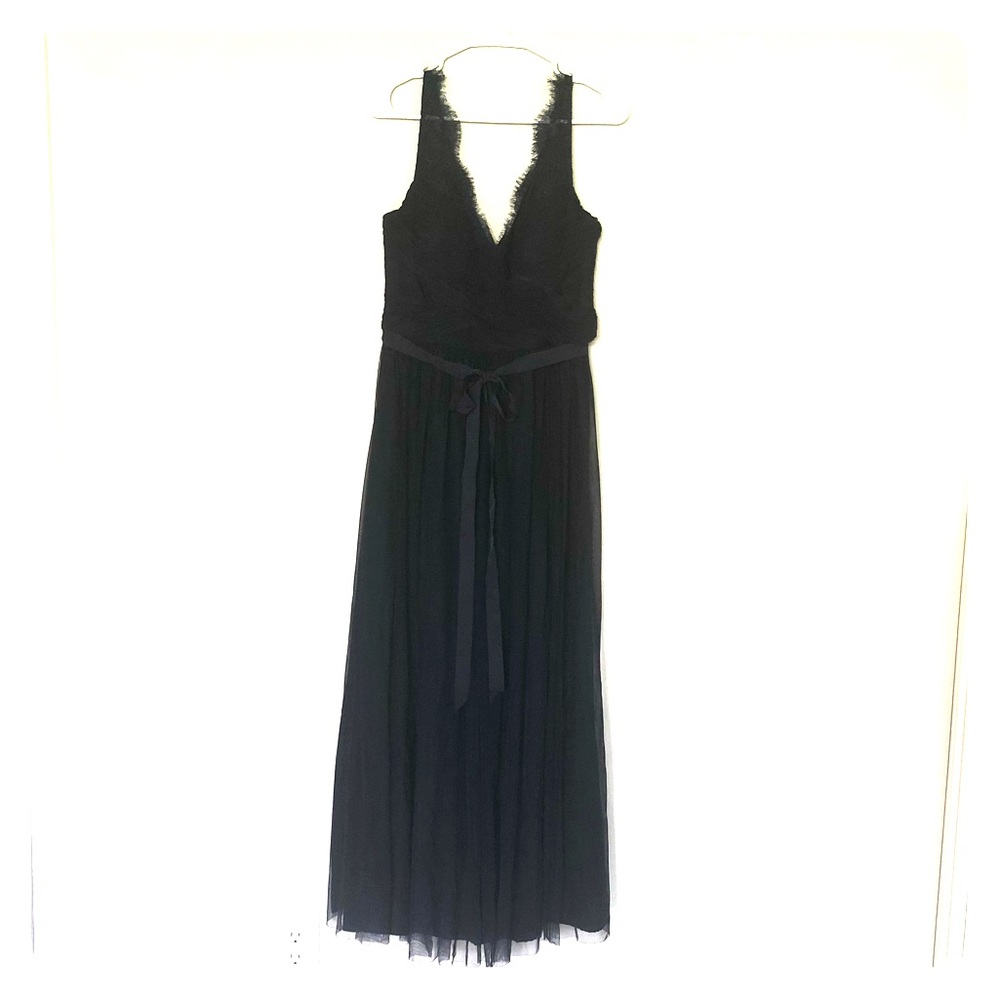 Navy Maid of Honor dress